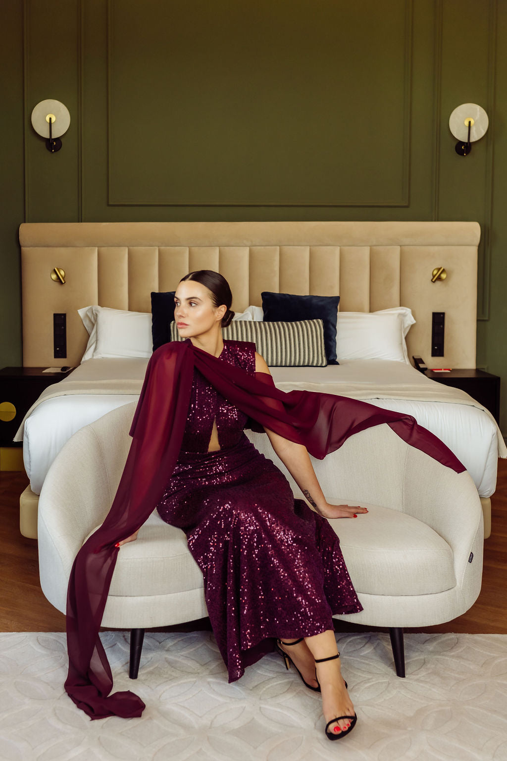 VESTIDO ( pañuelo gasa aparte )