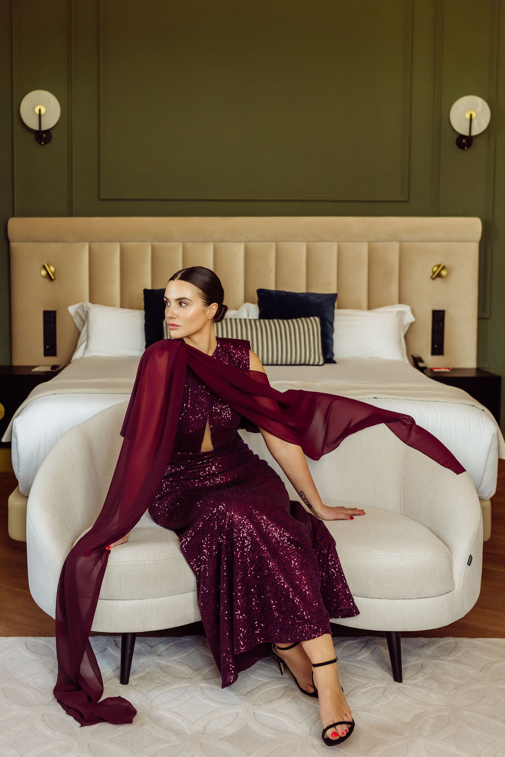 VESTIDO ( pañuelo gasa aparte )