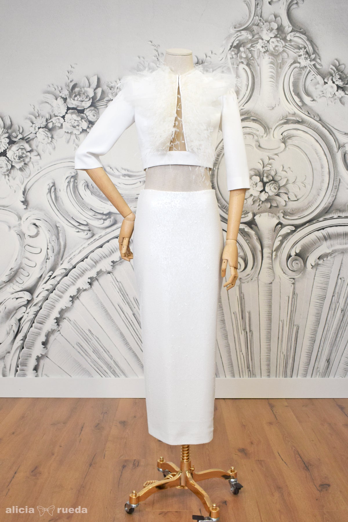 OLIVE TOP AND NANCY SKIRT