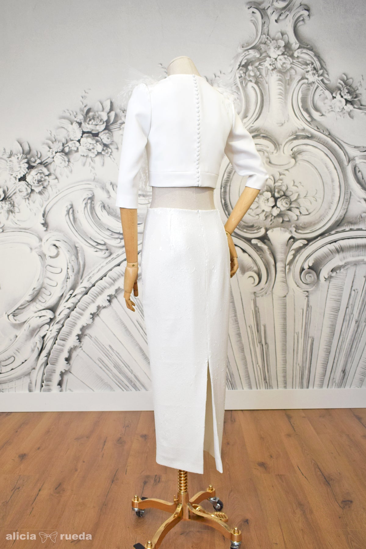 OLIVE TOP AND NANCY SKIRT