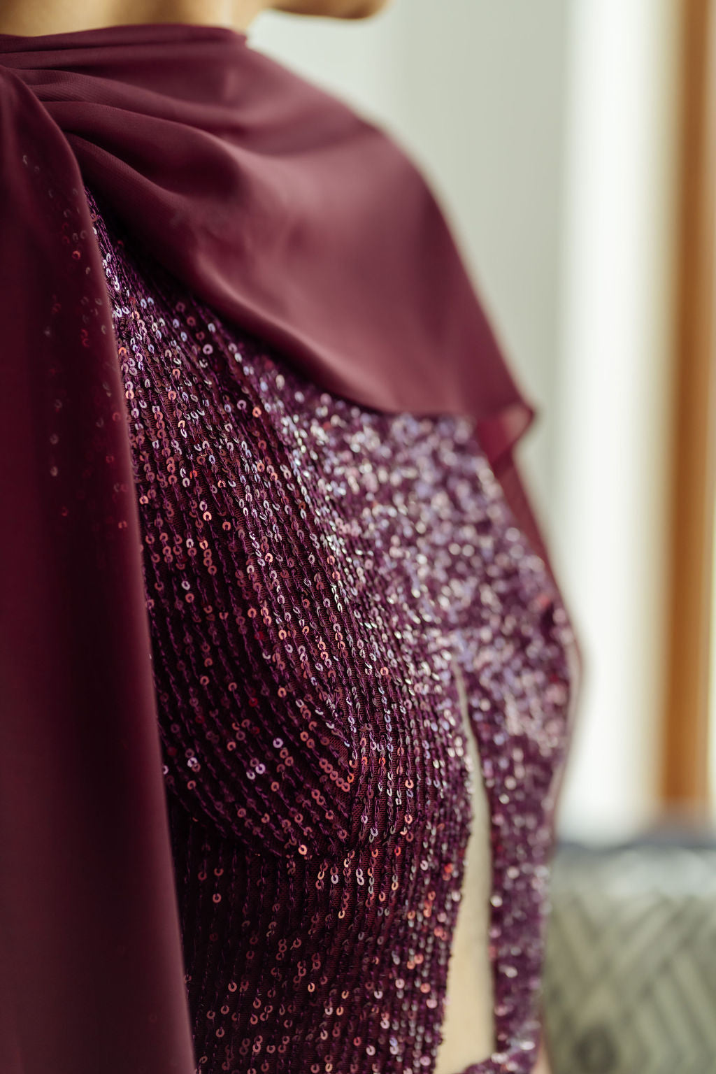 VESTIDO  ( pañuelo gasa aparte )