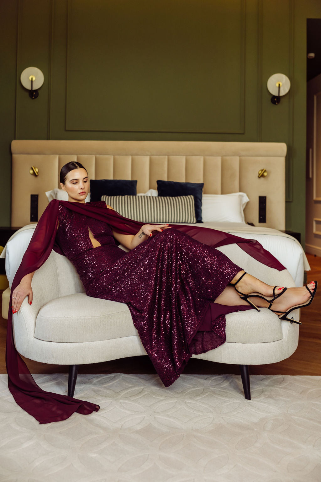 VESTIDO  ( pañuelo gasa aparte )