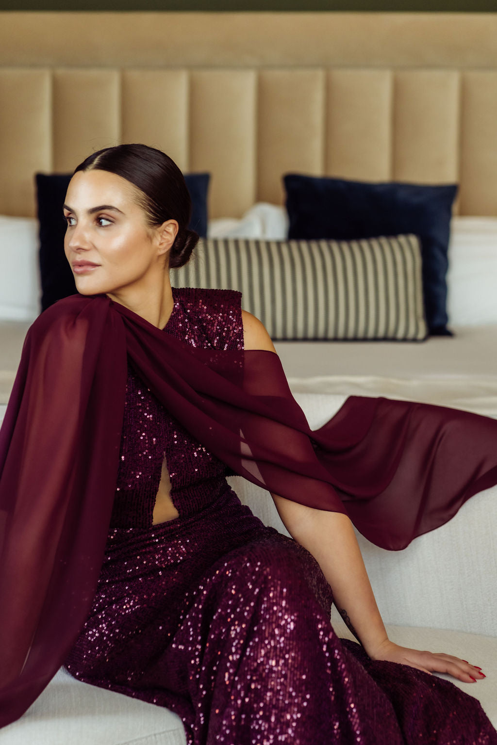 VESTIDO  ( pañuelo gasa aparte )